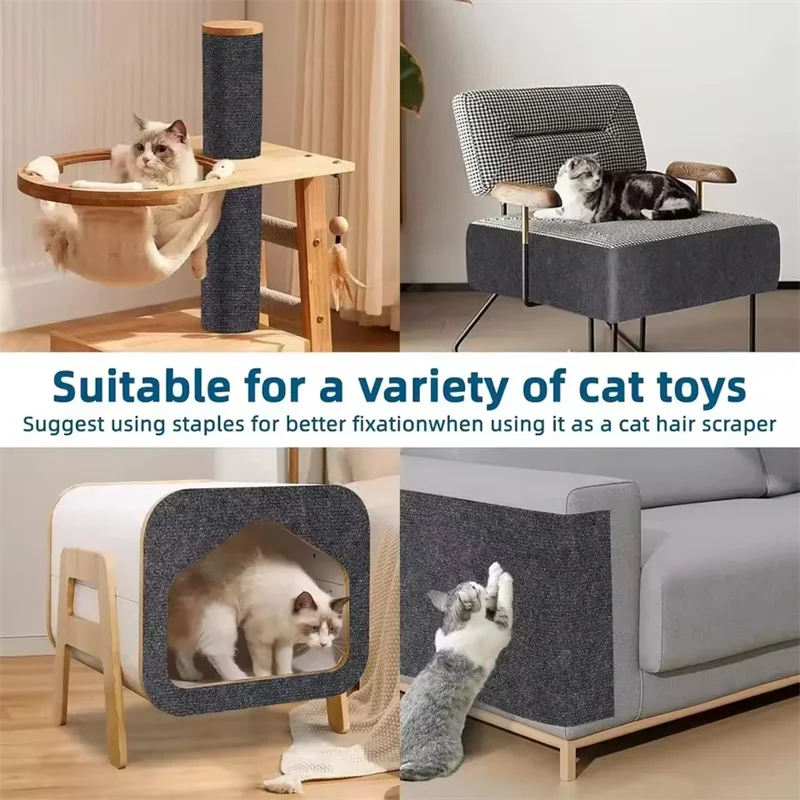 Self Adhesive Cat Scratch Mat Furniture Protector