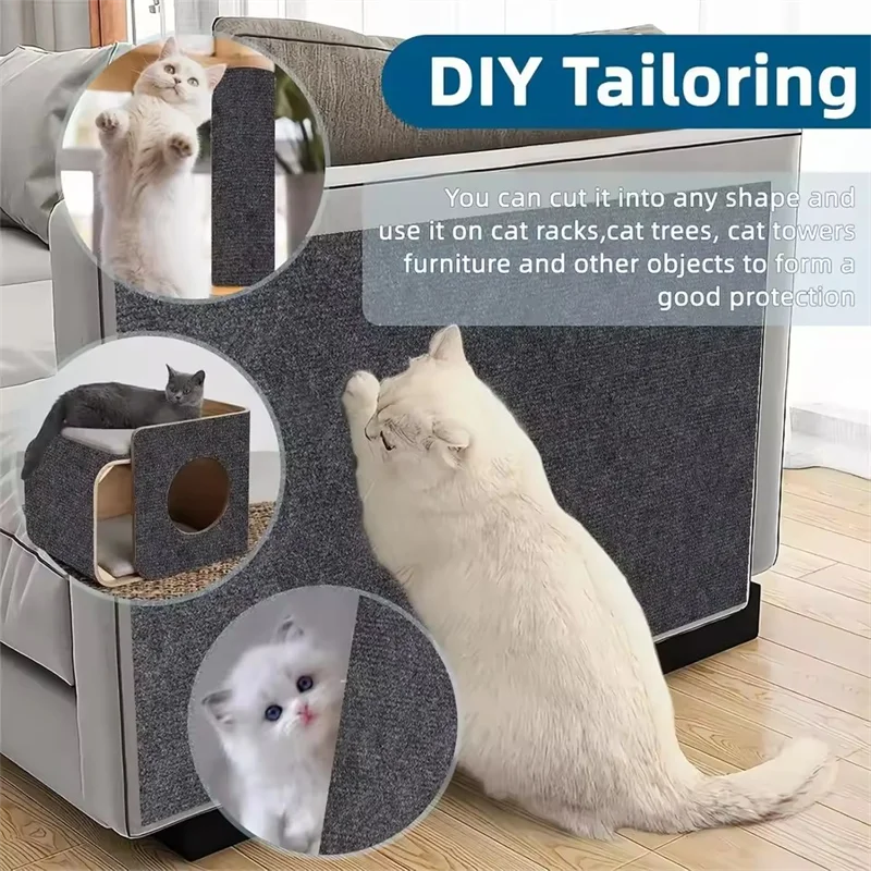Self Adhesive Cat Scratch Mat Furniture Protector